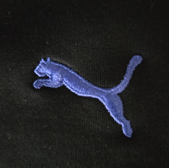 Puma Men's Black 1/4 Zip Pullover Sweater Size M Used - Picture 4 of 7